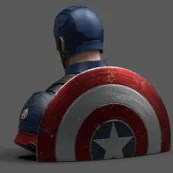 Kasička Marvel Captain America 20 cm