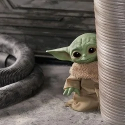 Star Wars The Mandalorian Talking Plush Toy Baby Yoda The Child 19 cm