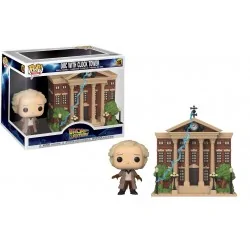 Funko POP figure Back to the Future Doctor Emmett Brown with Clock Tower 20 cm