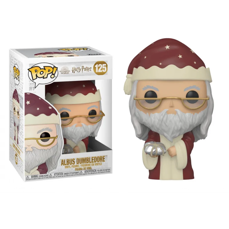 POP figurka Albus Dumbledore (Brumbál) Holiday 9 cm