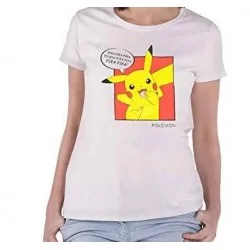Dámské Tričko Pokémon Pikachu bílé