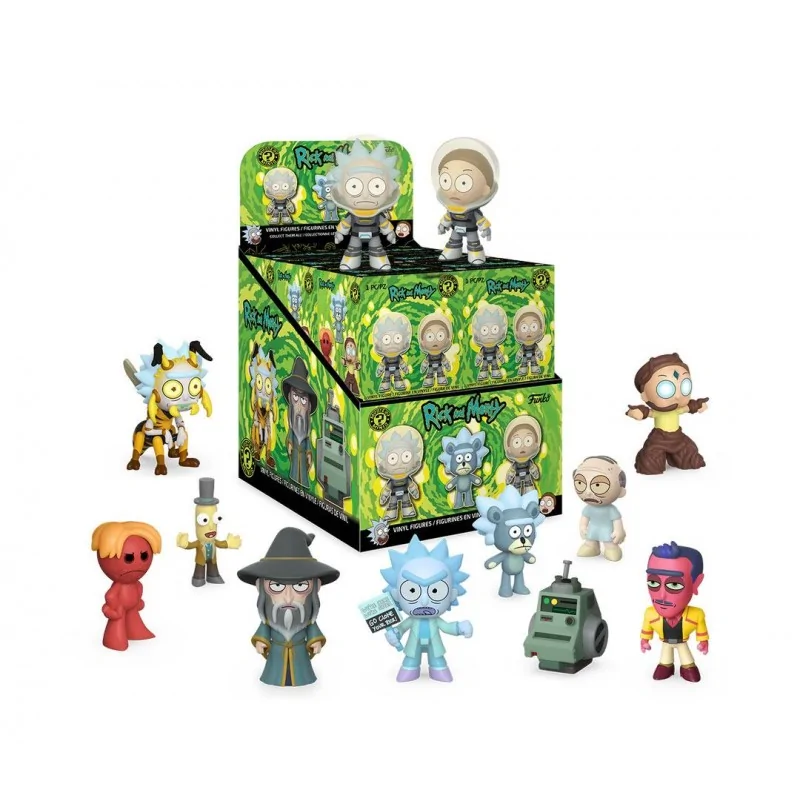 MYSTERY MINI FIGURES BLIND RICK AND MORTY 5 CM