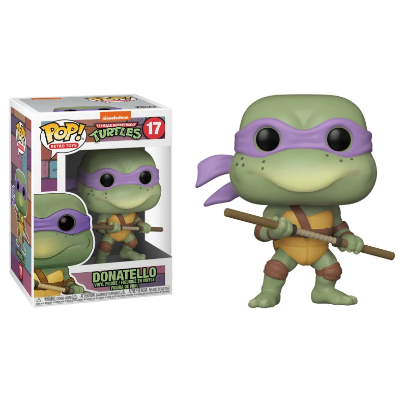 POP figurka Teenage Mutant Ninja Turtles - Donatello 9 cm POŠKOZENÁ KRABIČKA 1