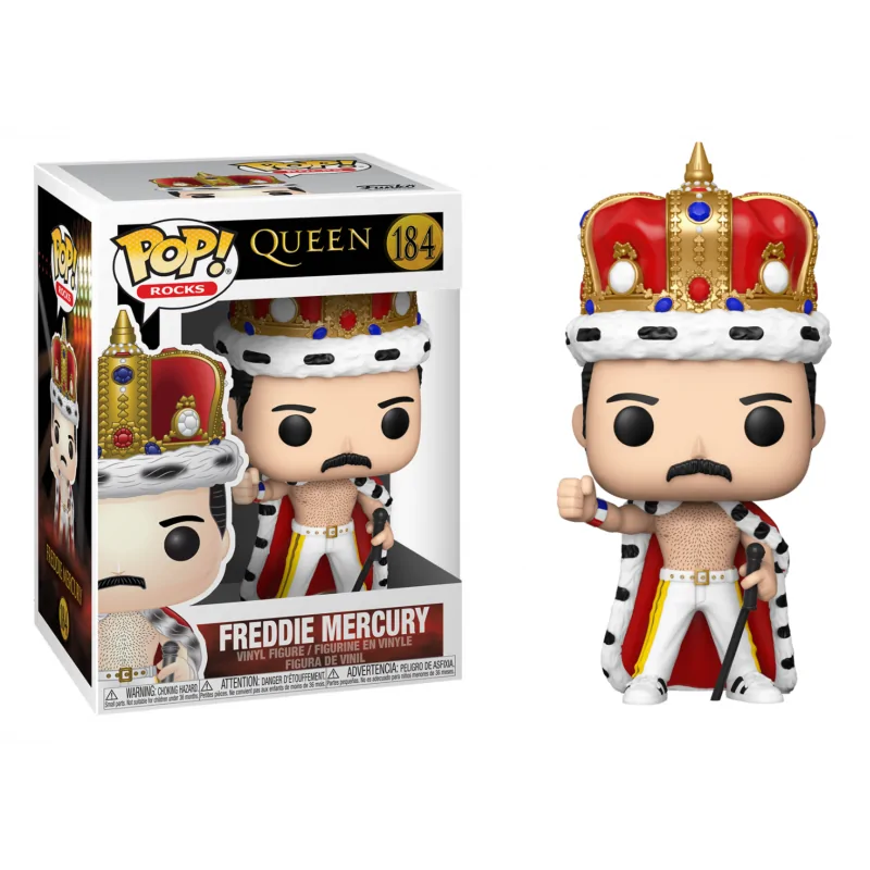 Funko POP figurka Queen Freddie Mercury King 9 cm