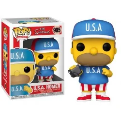 Funko POP figure Simpsons USA Homer 9 cm DAMAGED BOX