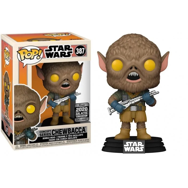 POP figurka Star Wars Chewbacca 9 cm exclusive