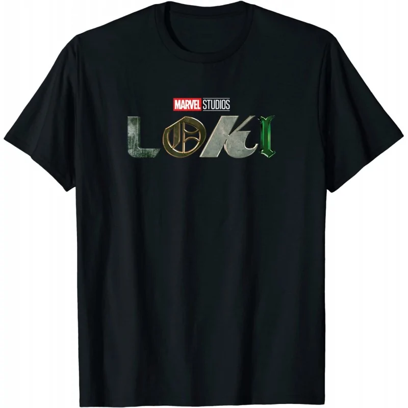 Men T-shirt Loki black