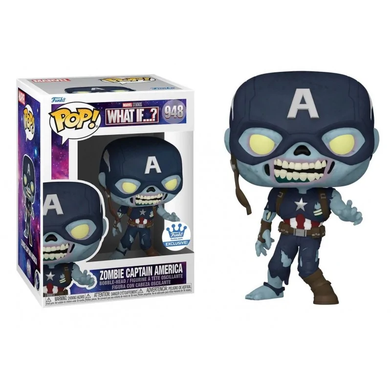 POP figurka Captain America What If Zombie 9 cm exclusive