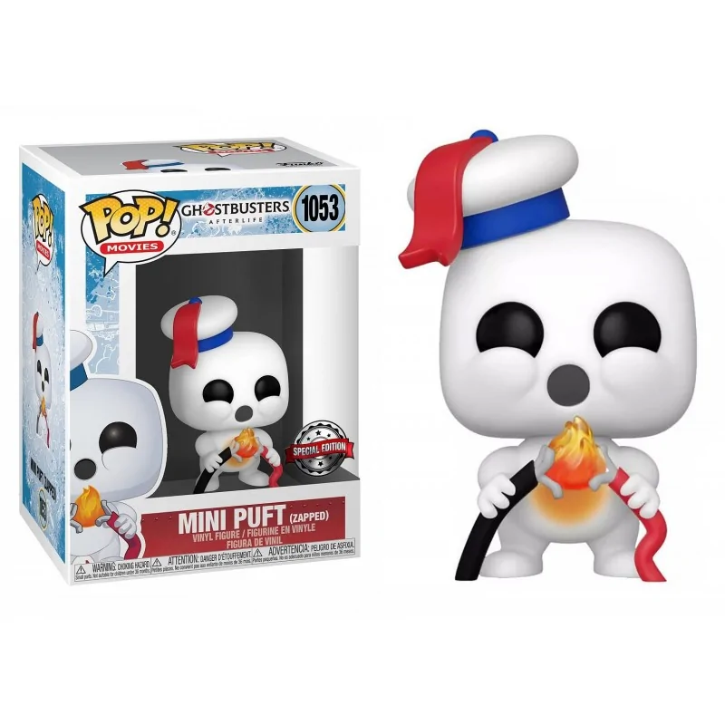 POP figurka Ghostbusters Mini Puft Zapped 9 cm special edition