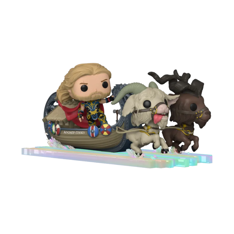 POP figure Thor with Goat Boat 13 cm