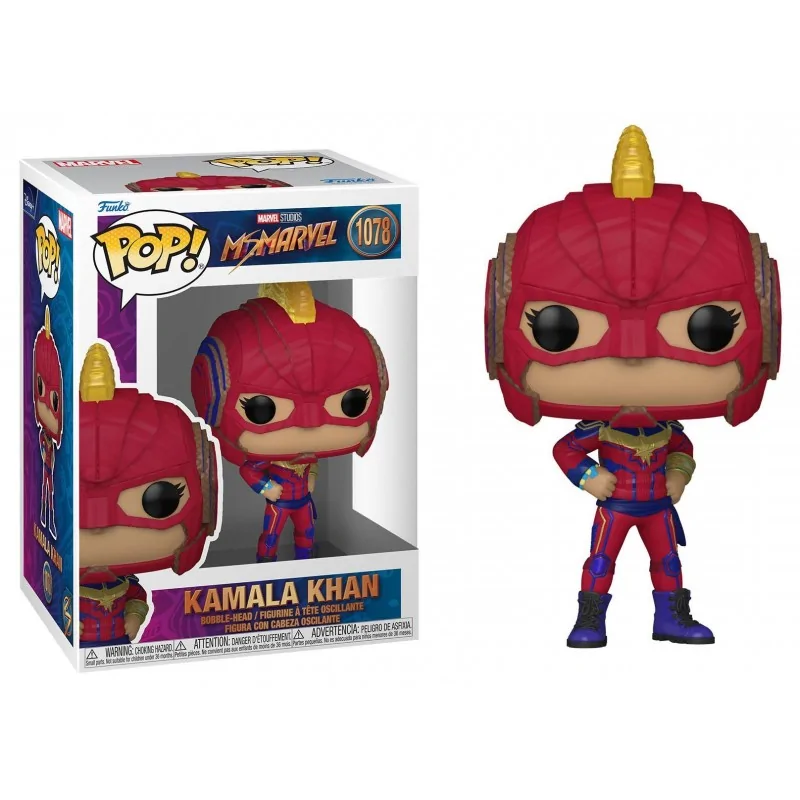 POP figurka Ms. Marvel Kamala Khan 9 cm