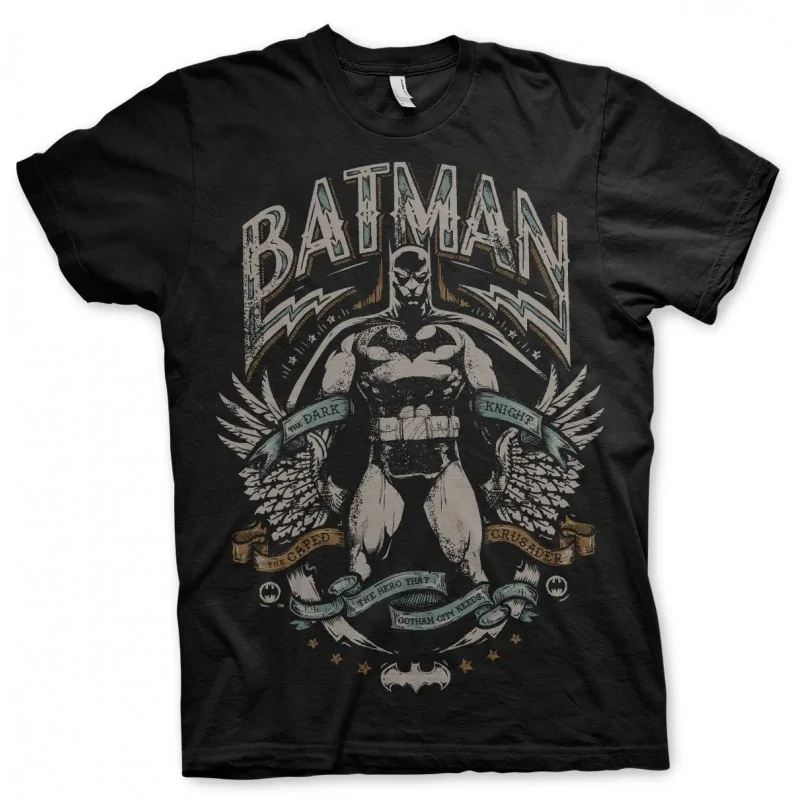 Men T-shirt Batman Dark Knight black