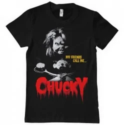 Men T-shirt Call Me Chucky...