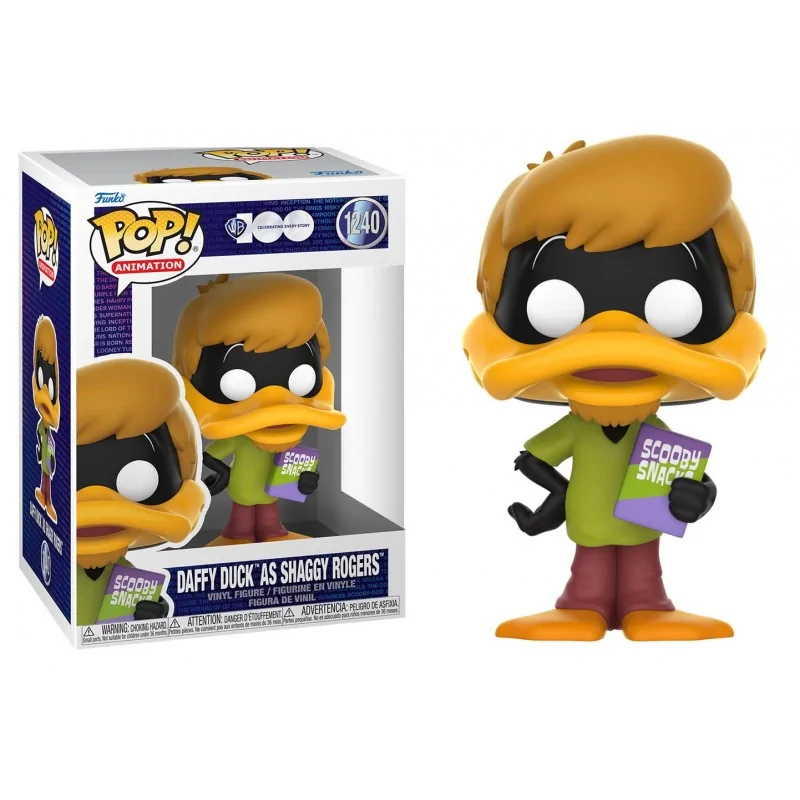 POP figure Daffy Duck as Shaggy Rogers 9 cm