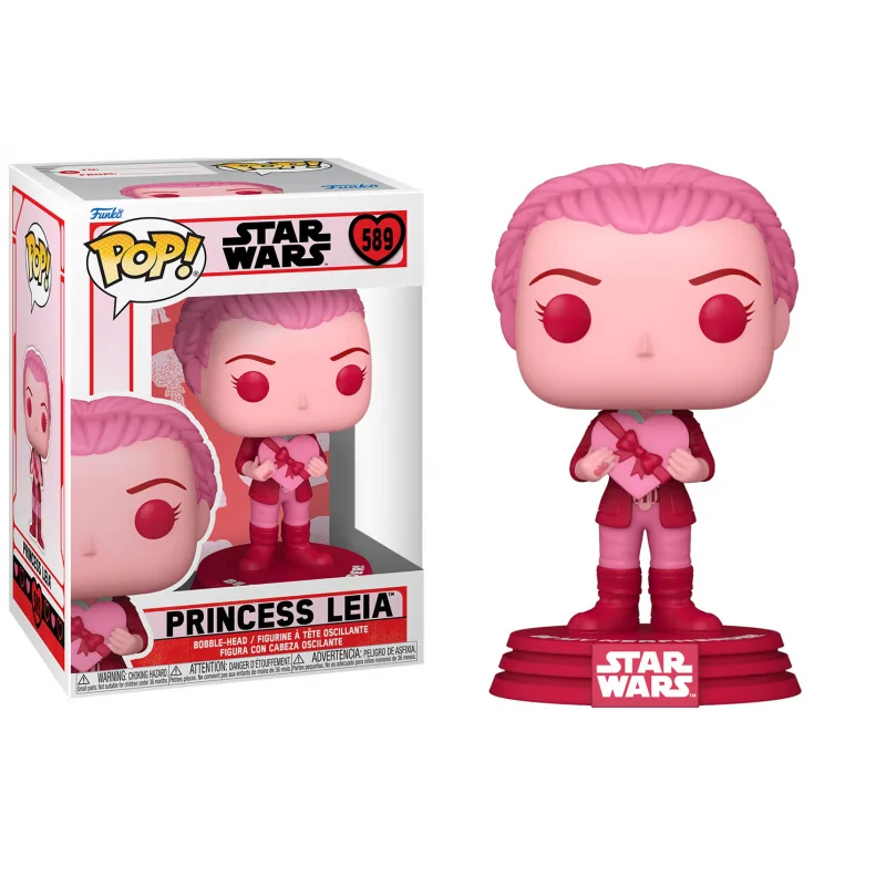 POP figurka Valentines Princess Leia 9 cm