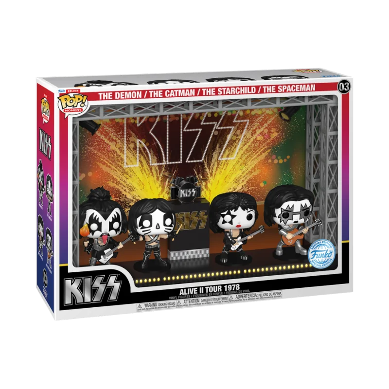 POP figure Kiss Alive II 1978 Tour Album 9 cm