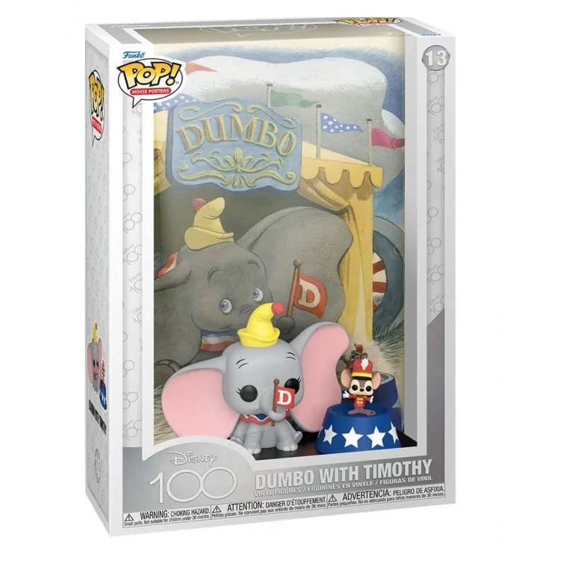 POP figurka Dumbo with Timothy Movie Poster 12 cm