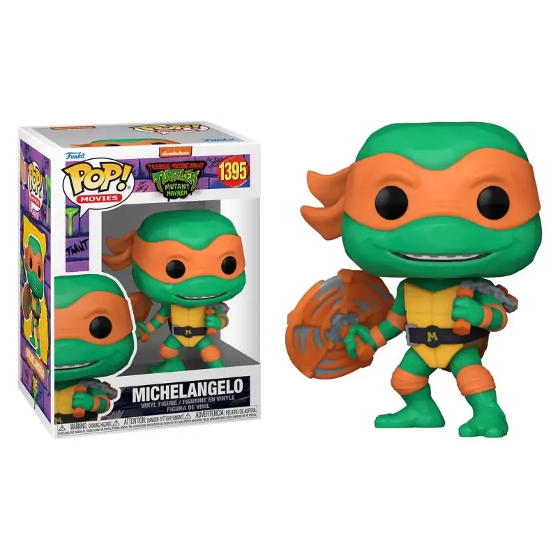 POP figurka Teenage Mutant Ninja Turtles Michelangelo 9 cm