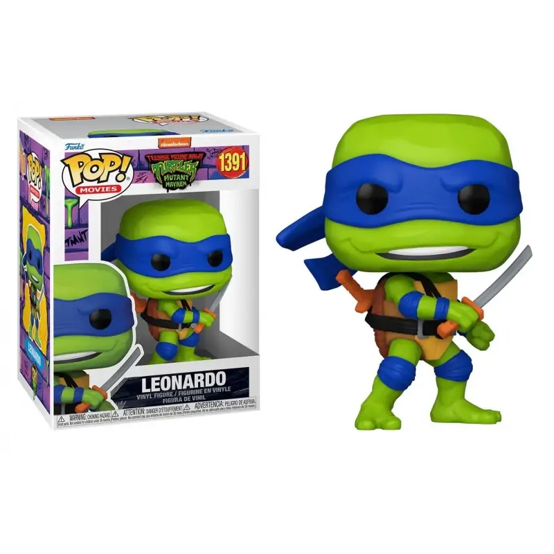 POP figurka Teenage Mutant Ninja Turtles Leonardo 9 cm