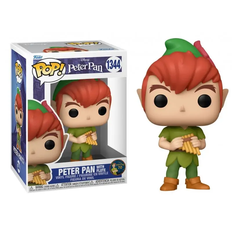 POP figure Peter Pan with Flute 9 cm