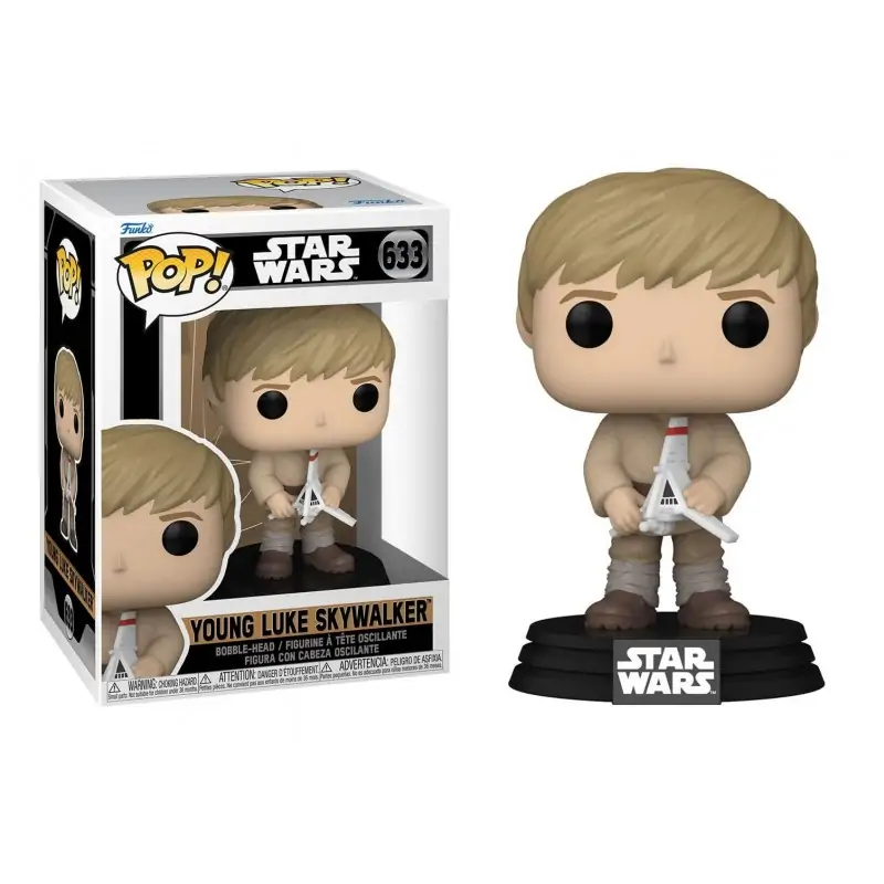 POP figurka Obi-Wan Kenobi - Young Luke Skywalker 9 cm