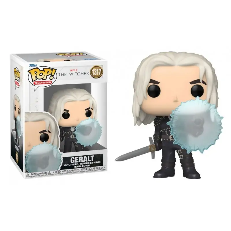 POP figure Geralt (Shield) 9 cm