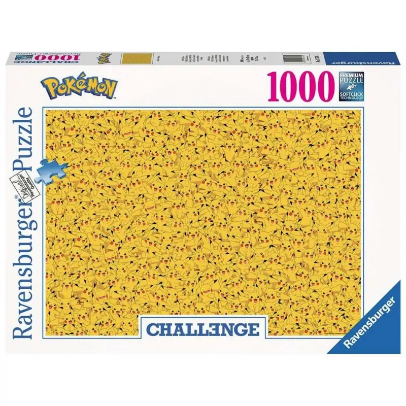 Puzzle Pikachu Pokémon (1 000 pieces)