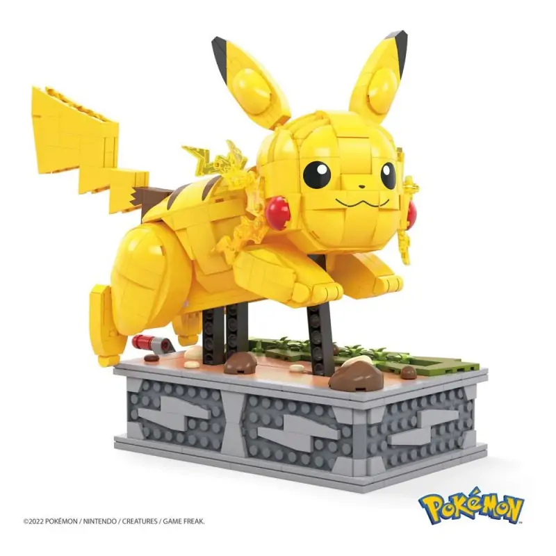 Figure Pikachu Pokémon Mega Construx Construction Set