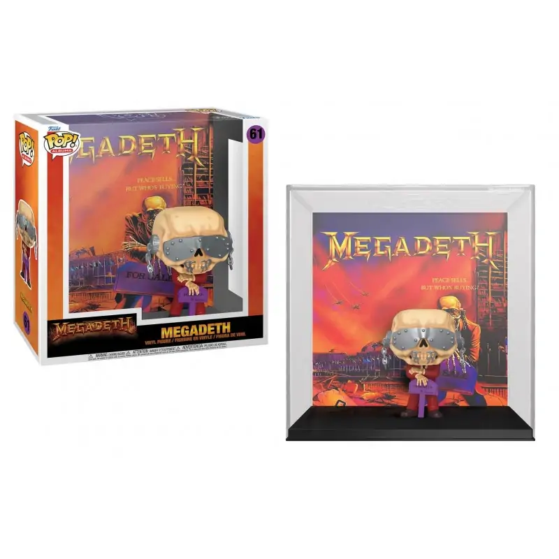 POP figure Megadeth Album 9 cm