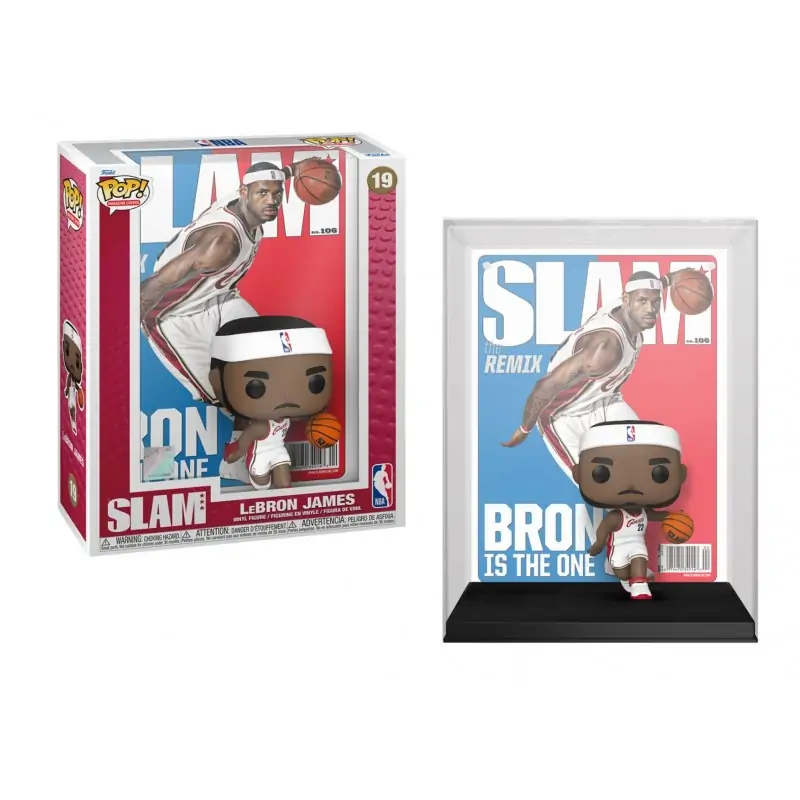 POP figurka LeBron James SLAM Magazin 9 cm cover