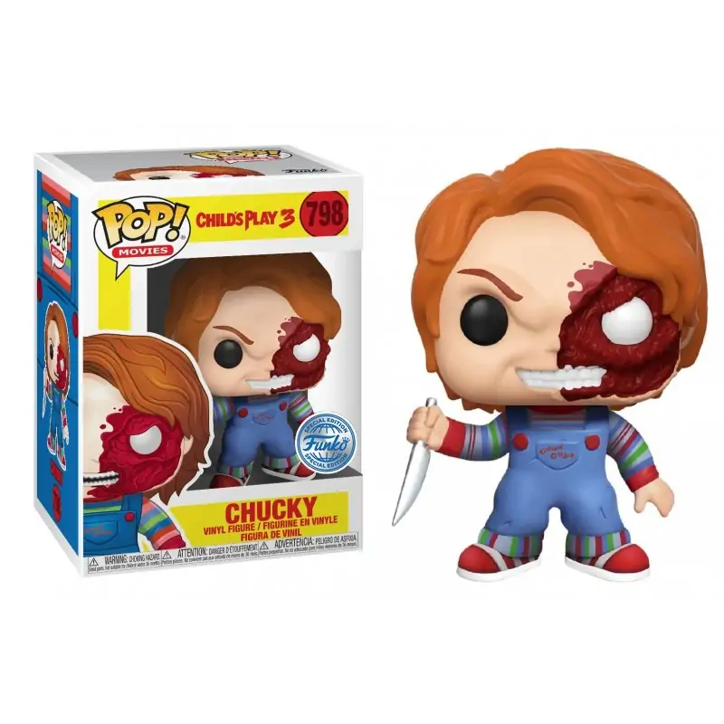 POP figure Chucky Half (BD) 9 cm exclusive