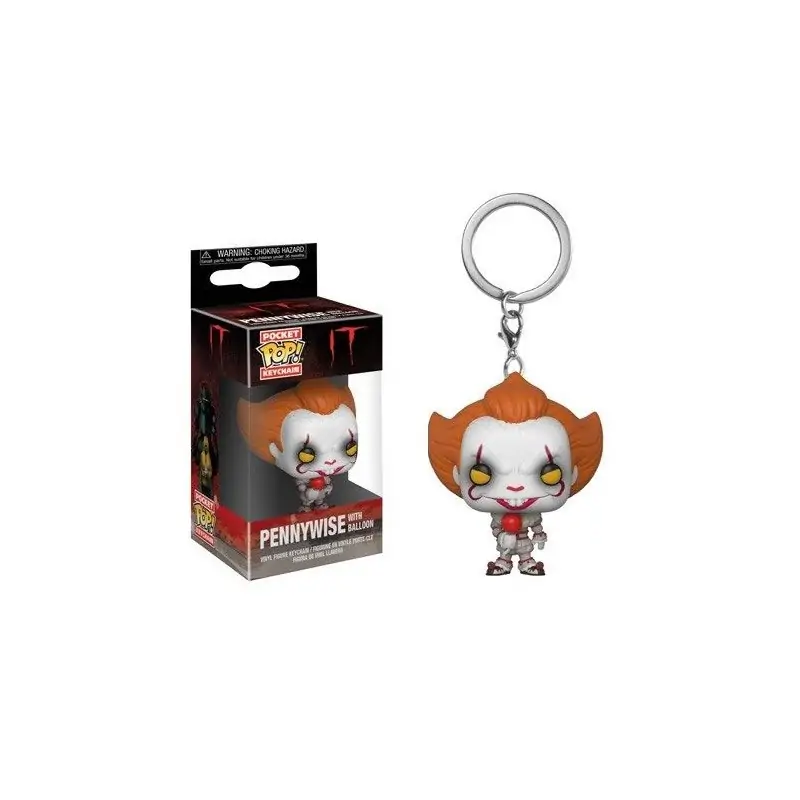 Keychain Pennywise with Balloon 5 cm