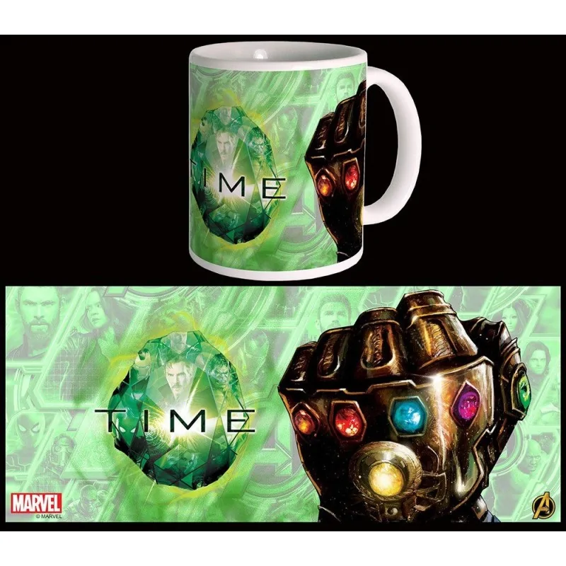 Mug Avengers Infinity War Time Stone 300 ml