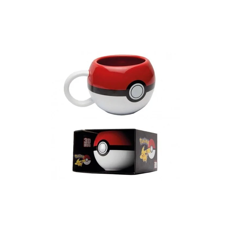 Keramický 3D hrnek Pokémon Pokeball 350 ml