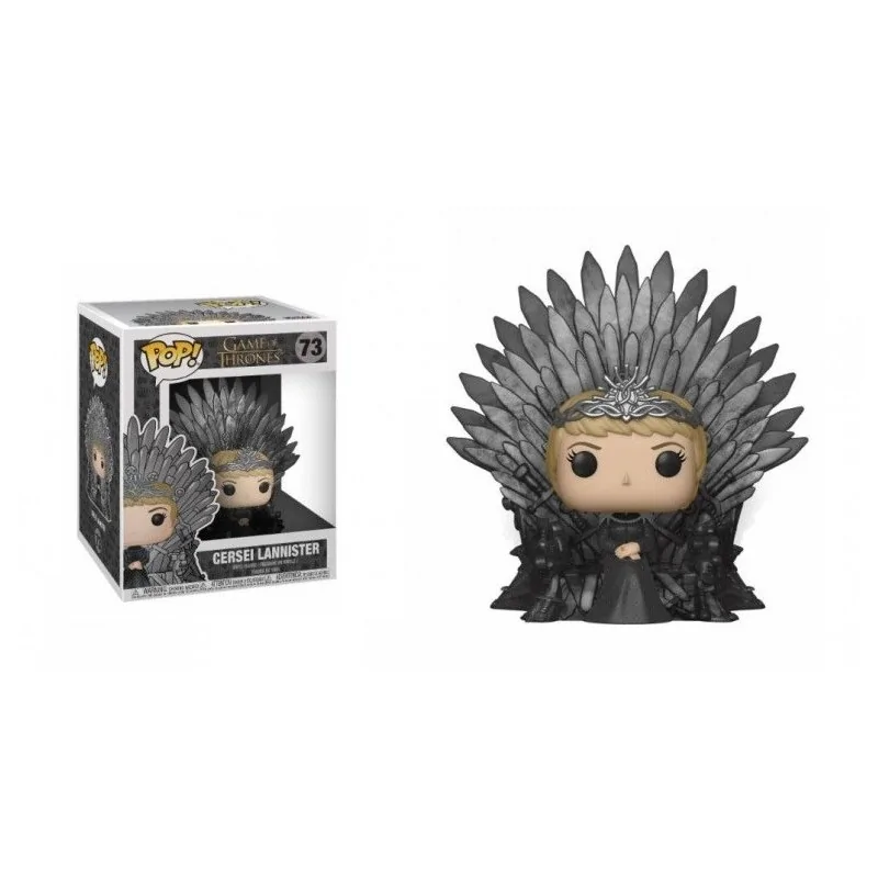 Game of Thrones POP! Deluxe Vinyl Figure Cersei Lannister on Iron Throne 15 cm