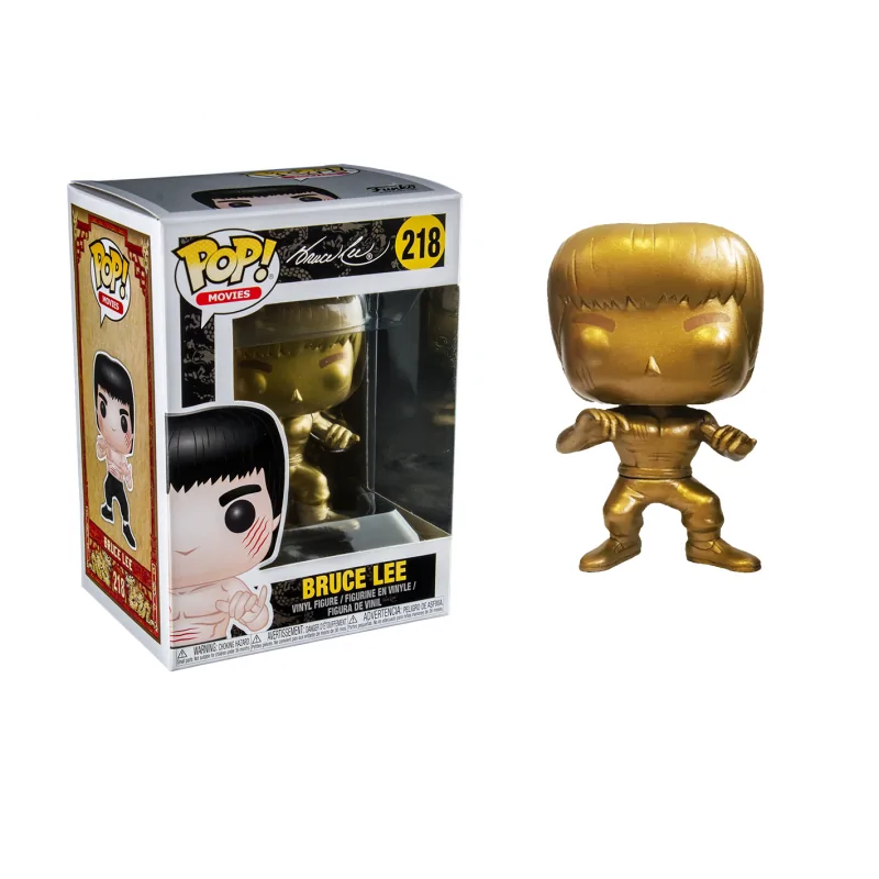 Pop! Movies: Enter the Dragon - Gold Bruce Lee 9 cm Exclusive