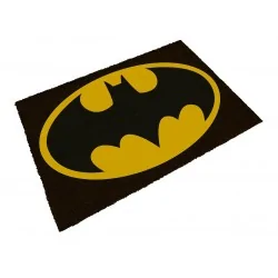 DC Comics Batman Logo Doormat 43cm x 72 cm black