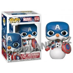 POP Marvel: Holiday - Captain America 9 cm