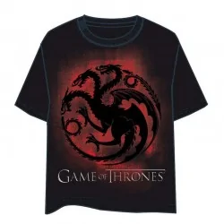Men T-shirt Game of Thrones Targaryen black