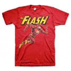 Men T-shirt The Flash Running red