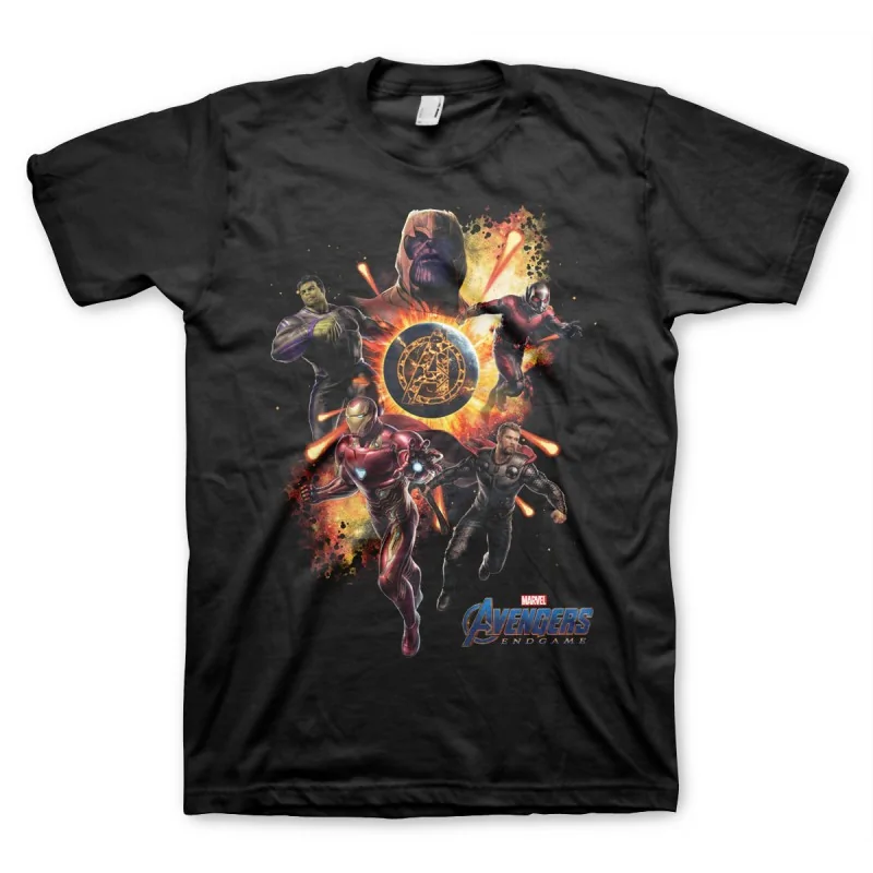 Pánské tričko Marvel Endgame černé