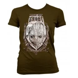 Hasbro Guardiani della Galassia 2 Groot Shield Unisex T-Shirt Nero