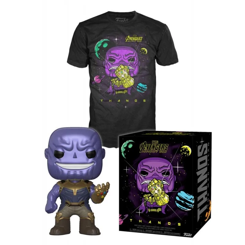 POP figurka a tričko Thanos exclusive