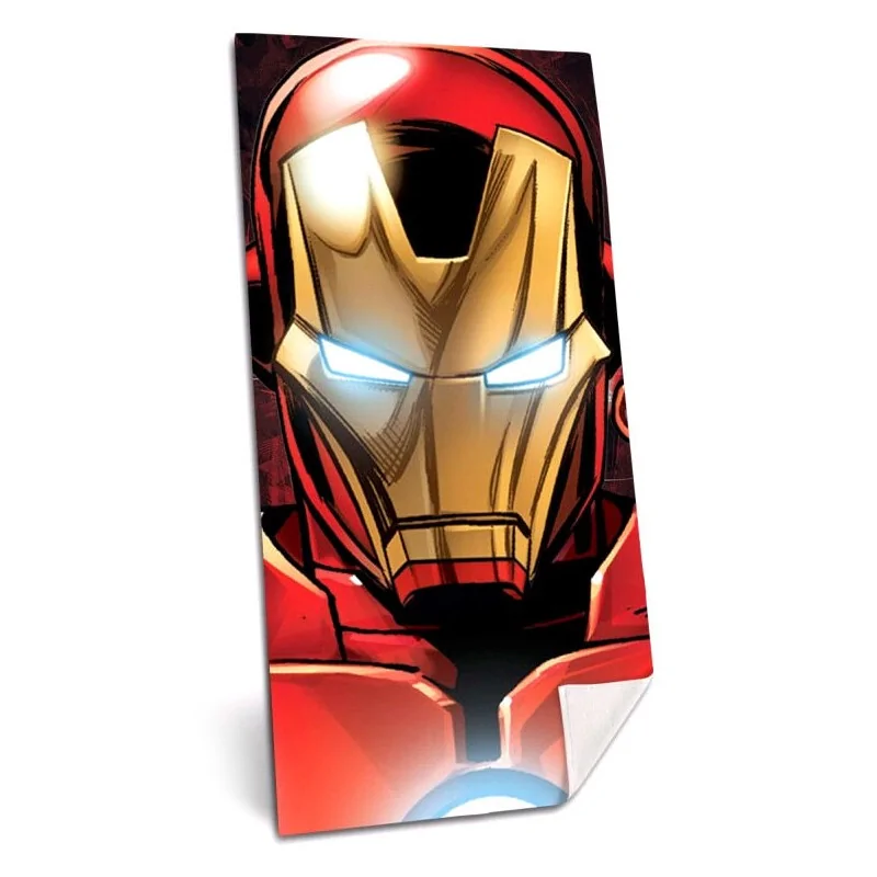 Marvel Iron Man beach towel 75x150 cm red